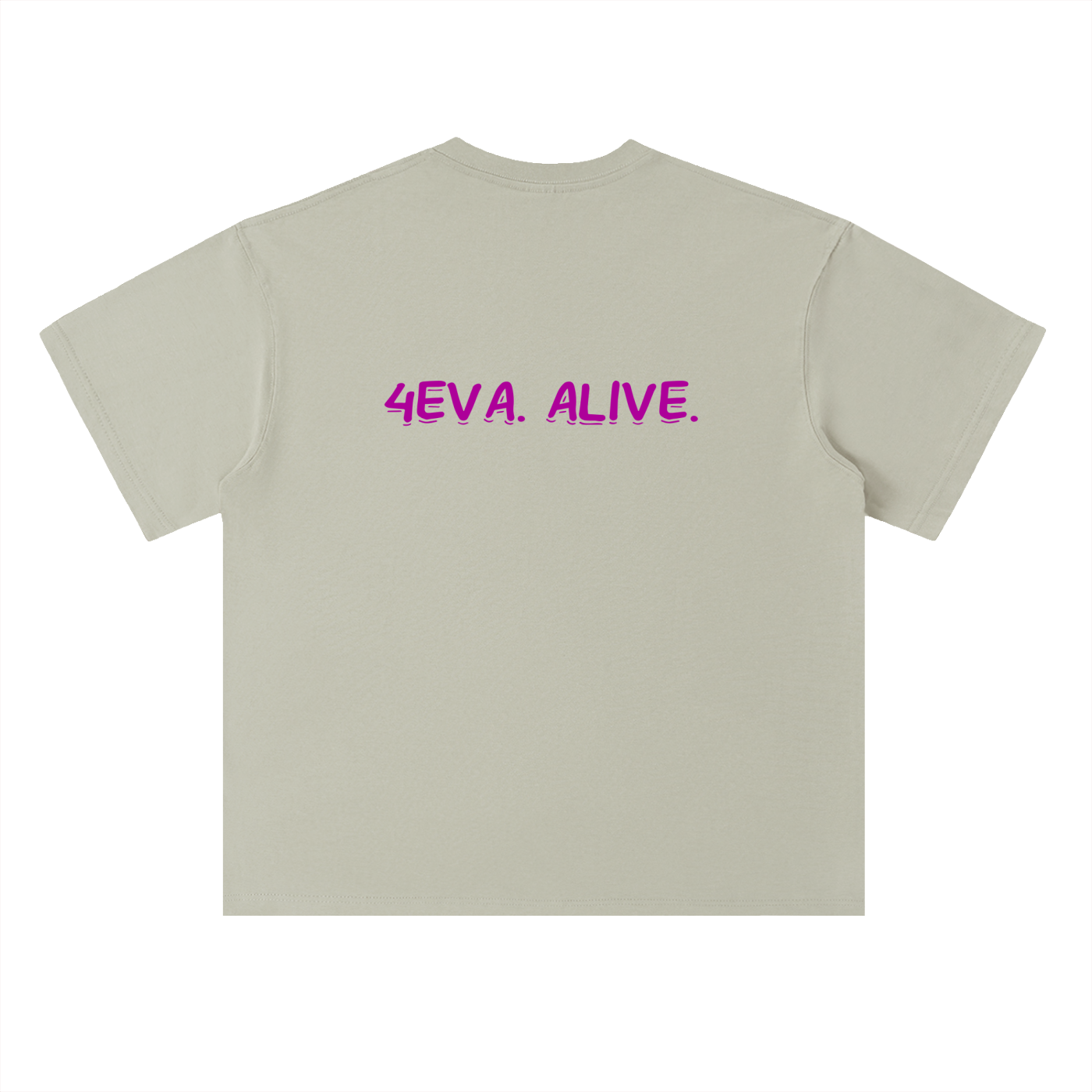Heavyweight Drop Shoulder Cotton T-Shirt