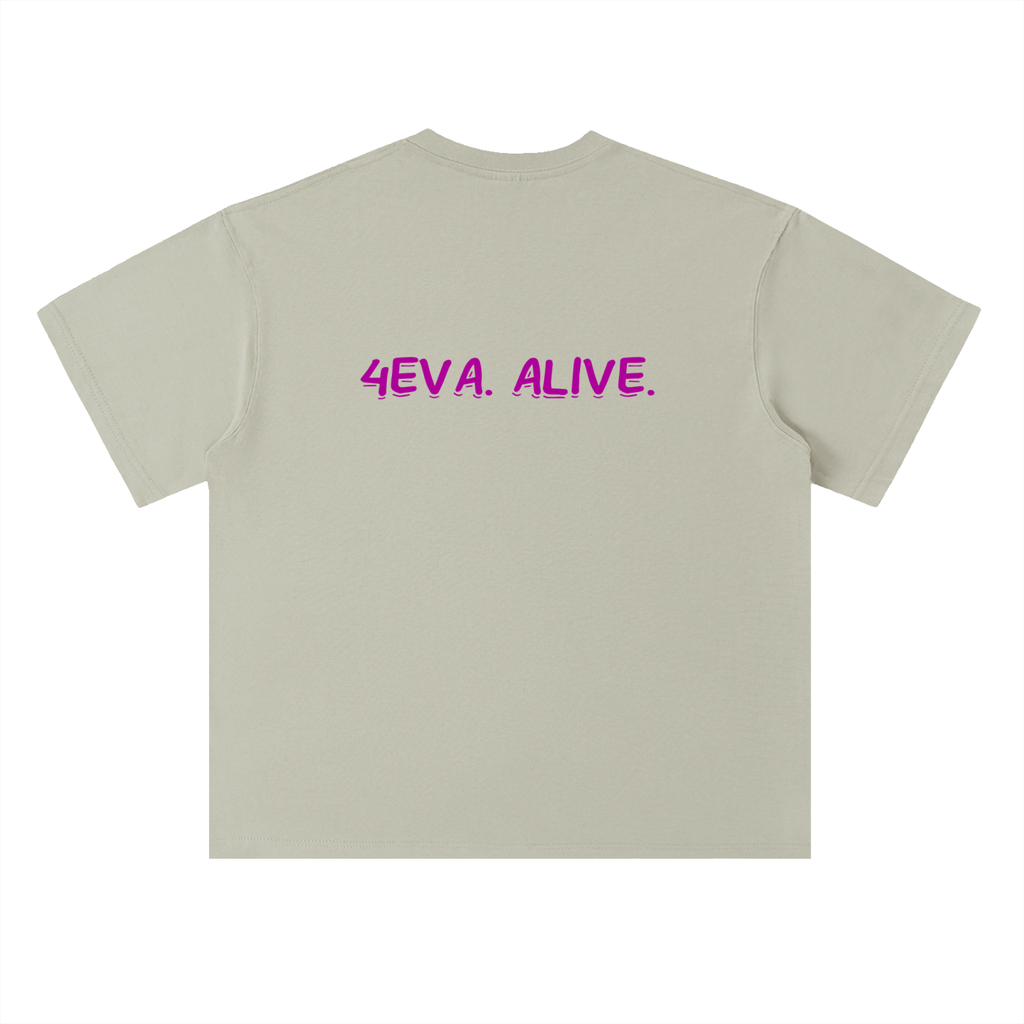 Heavyweight Drop Shoulder Cotton T-Shirt