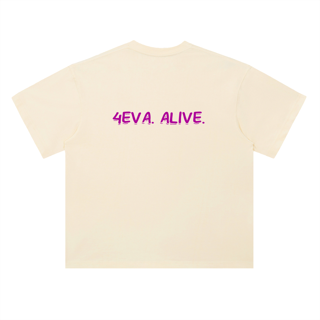 Heavyweight Drop Shoulder Cotton T-Shirt