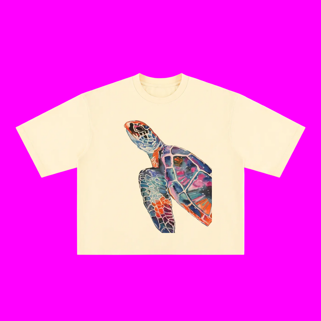Unisex Heavyweight Mineral Wash Boxy T-Shirt