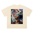 Heavyweight Drop Shoulder Cotton T-Shirt