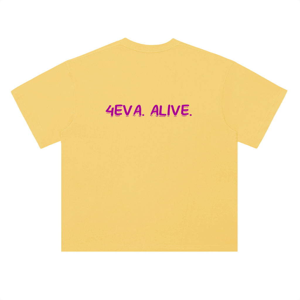Heavyweight Drop Shoulder Cotton T-Shirt
