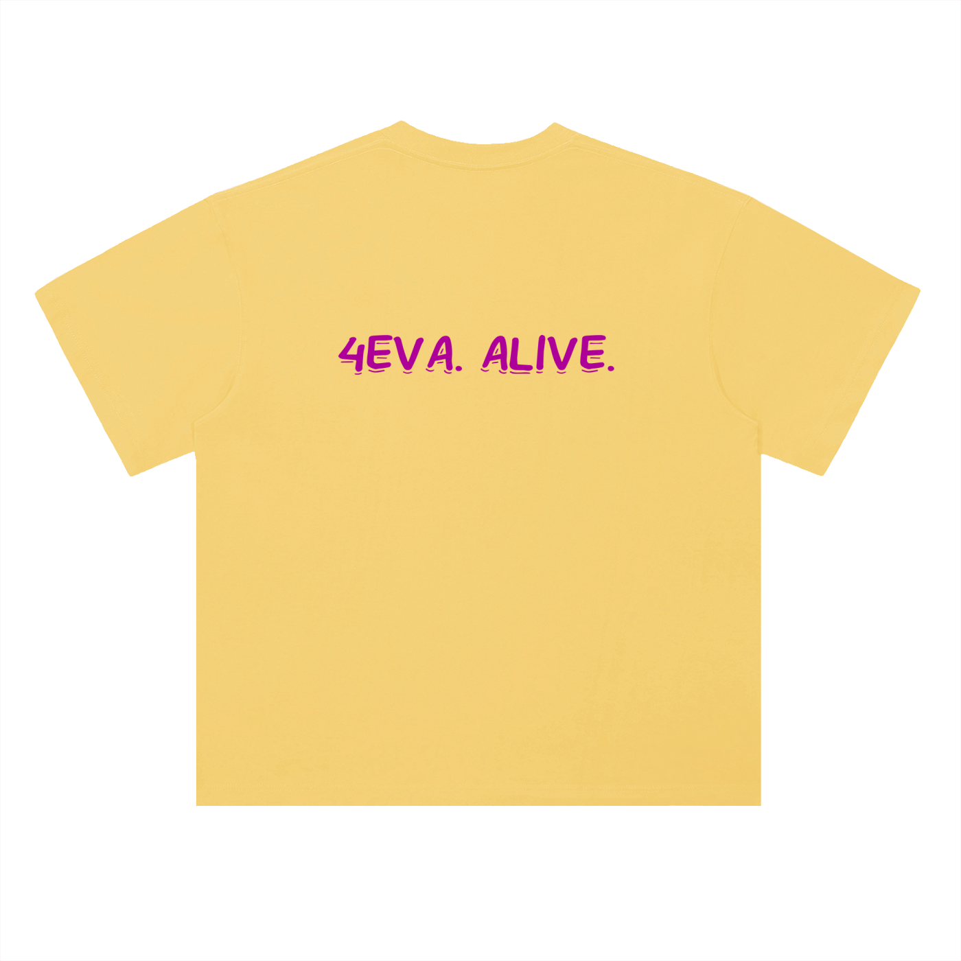 Heavyweight Drop Shoulder Cotton T-Shirt